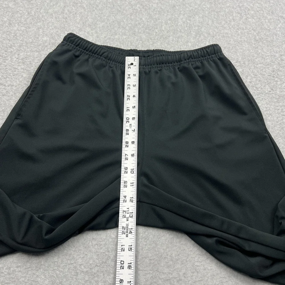 Nike‎ Track Pants Men's Medium Black Warm Up Lined Ankle Zip Gym Training Retro